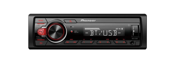 RADIO PIONEER 215BT + PARLANTES 4